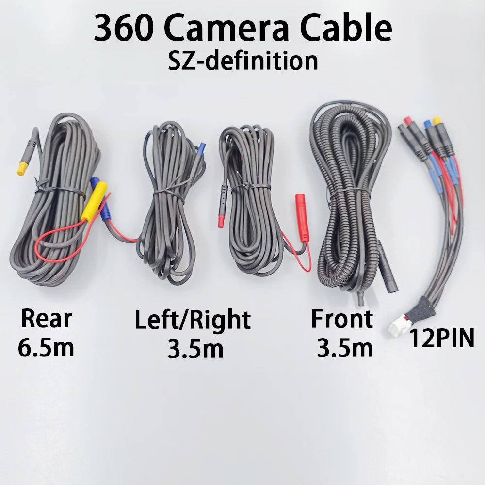 360 Camera Cable Panoramic Accessories 4PIN Extension Right Left