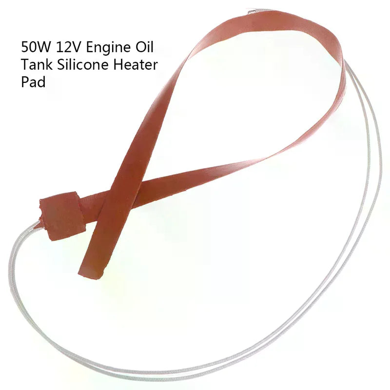 Flexible Line Heater Strap Injector Heated 12x500mm 50W 12V Electric Zpaxo