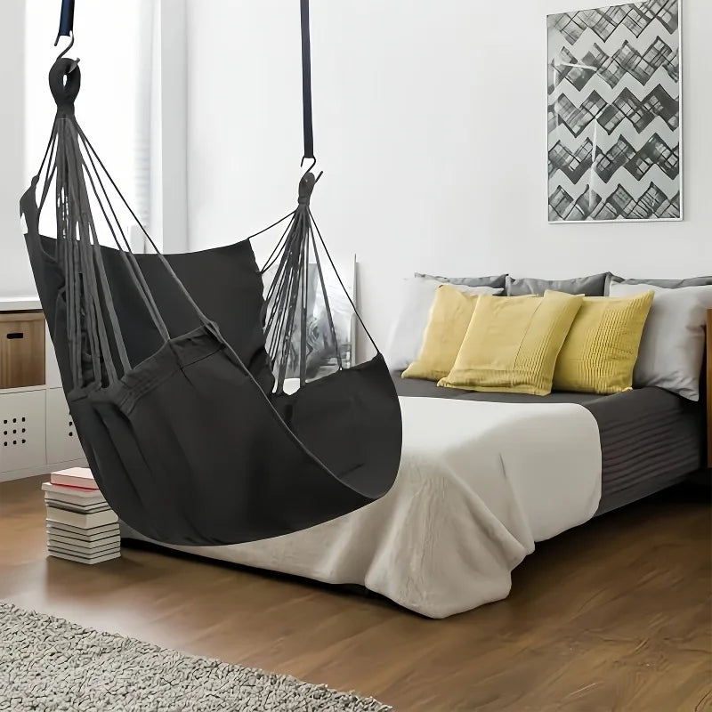 Leisure Fabric Hammock Chair Outdoor Swing Dormitory Anti Rollover