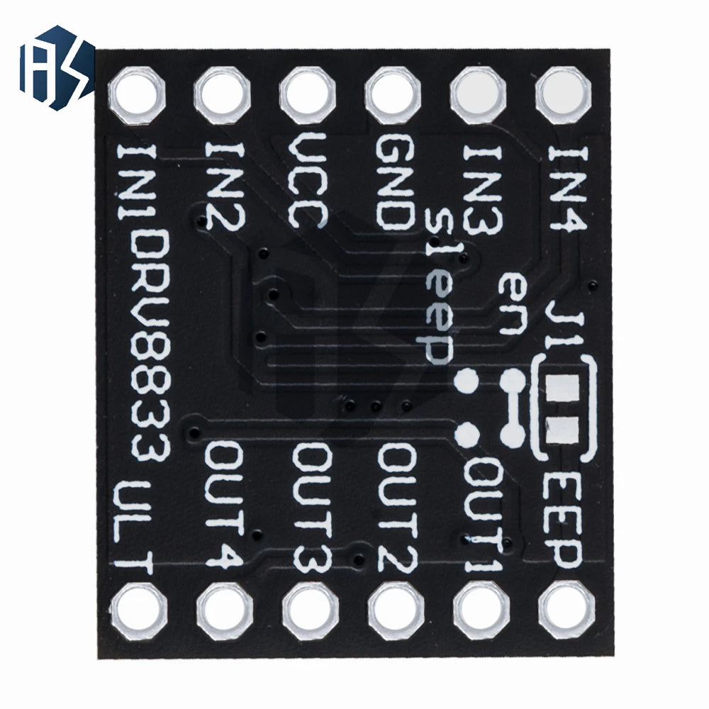 DRV8833 Motor Drive Module Board 1 5A 3V-10V 2 Channel Dual H Bridge Zpaxo
