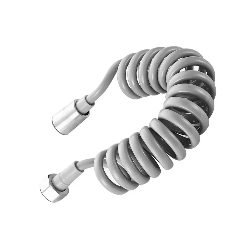 Spring Shower Hose 2m 3m 5m – Flexible PVC Bidet Sprayer Hose