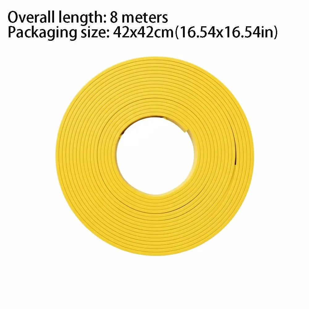 Universal Fit Wheel Hub Decorative Strip Full Rim Cover Anti-scratch Zpaxo