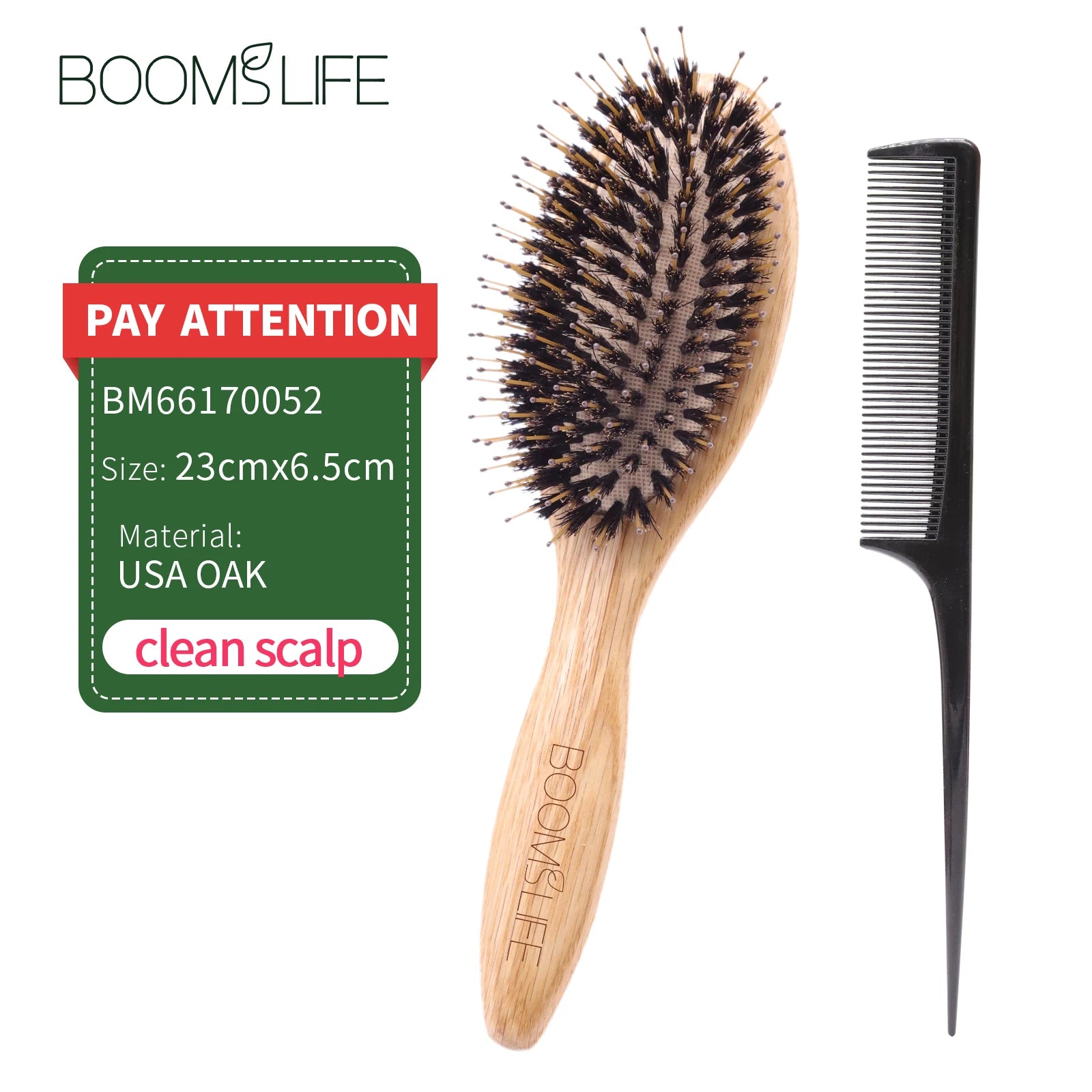 Custom Name Soft Boar Bristle Hair Brush Women Detangling Hairbrush Oak Wood Massage Comb for Wet and Dry Hair Barber Combs Zpaxo 2pc boar mix nylon