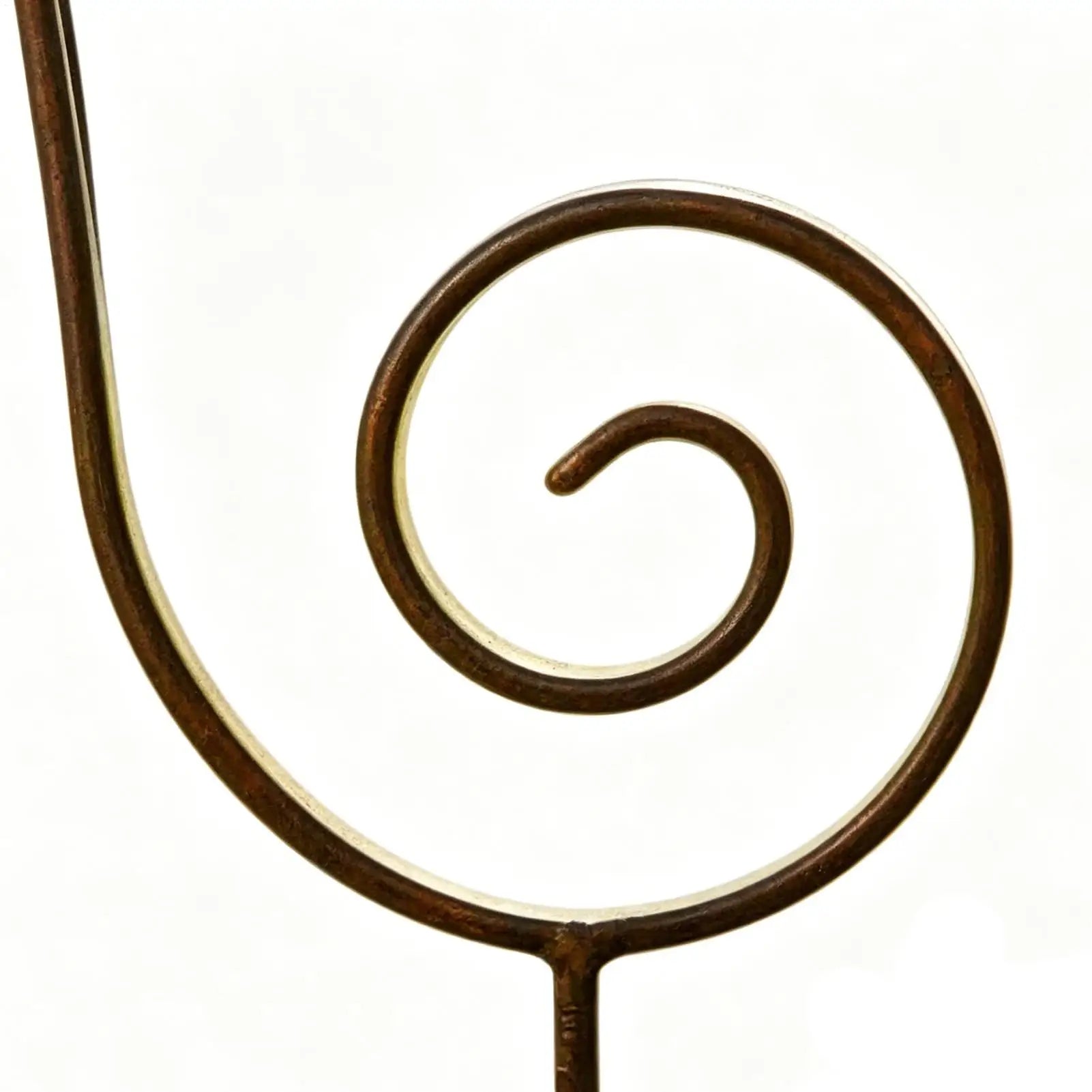 Snail Shape Metal Plant Stakes – Vintage Decorative Garden Support Decorative Garden Stake Zpaxo