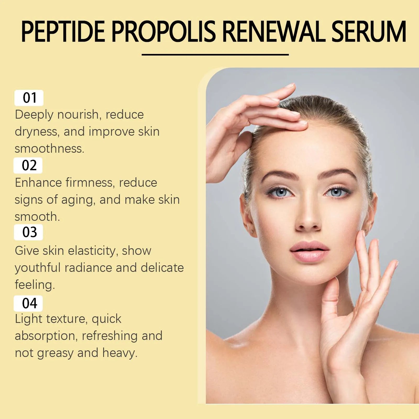 Hoygi Anti-Aging Wrinkle Smoothing Serum Collagen Increase resilience Boost Skin Firming for Face All Skin Types Sensitive Oily Zpaxo