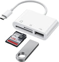 1 Card Reader C SD TF USB Camera Adapter Laptop Iphone Ipad Dongle Zpaxo 3in1 HUB