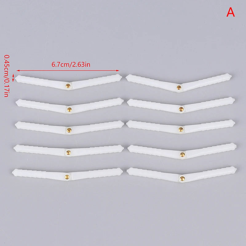 Diameter Plastic Pin Hinge RC Airplane Model Wing Accessories