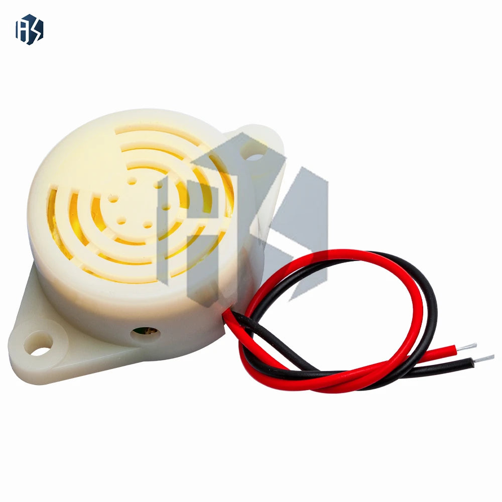 95dB Loud DC Active Buzzer Module (SFM-27): 3-24V Alarm Beeper Compatible for Arduino/MCU/PCB Zpaxo