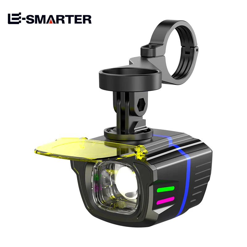 ESMARTER Smart Remote Bike Headlight – High-Lumen Bicycle Light Bicycle Headlight Zpaxo k4