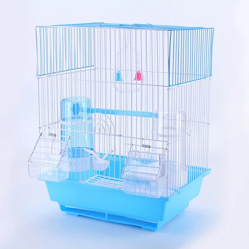 Bird Feeder Automatic Water Drink Container Parrot Food Feeding