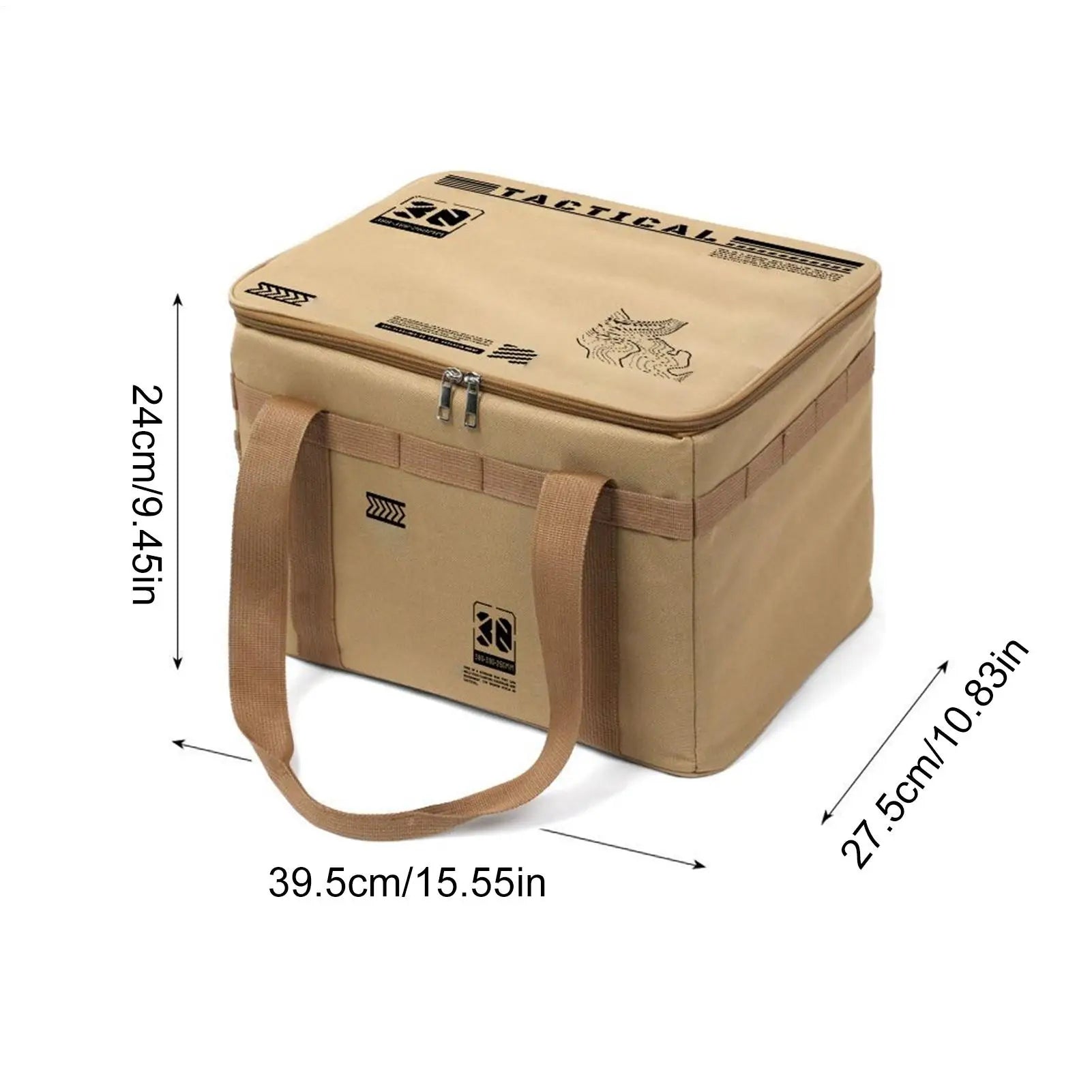 Outdoor Folding Storage Box BBQ Camping Equipment Tableware
