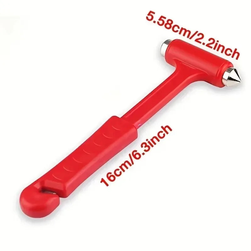 2-in-1 Car Emergency Escape Hammer & Seat Belt Cutter
