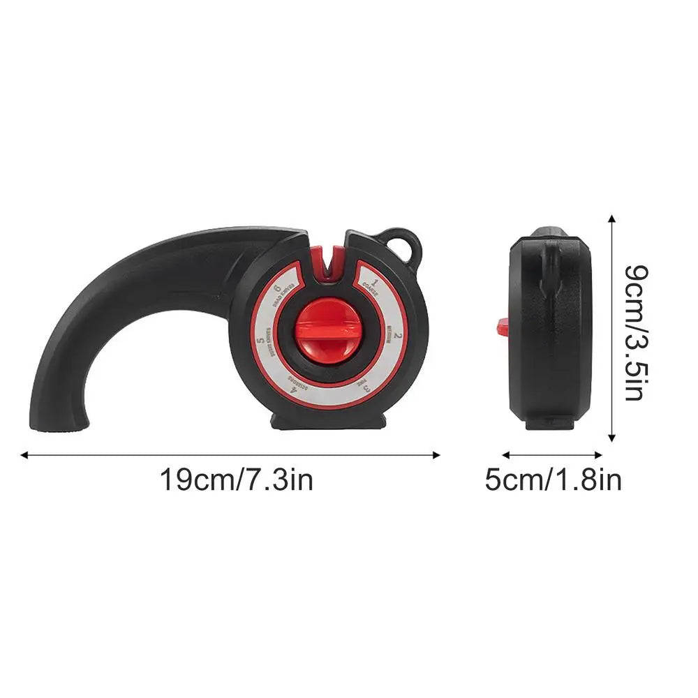 Cutter Sharpener Tool Knob Angle Control Kitchen Gadgets Slicing Home