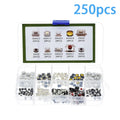 Car Key Micro Switch Buttons – 10 Types, 100 or 250 Pack
