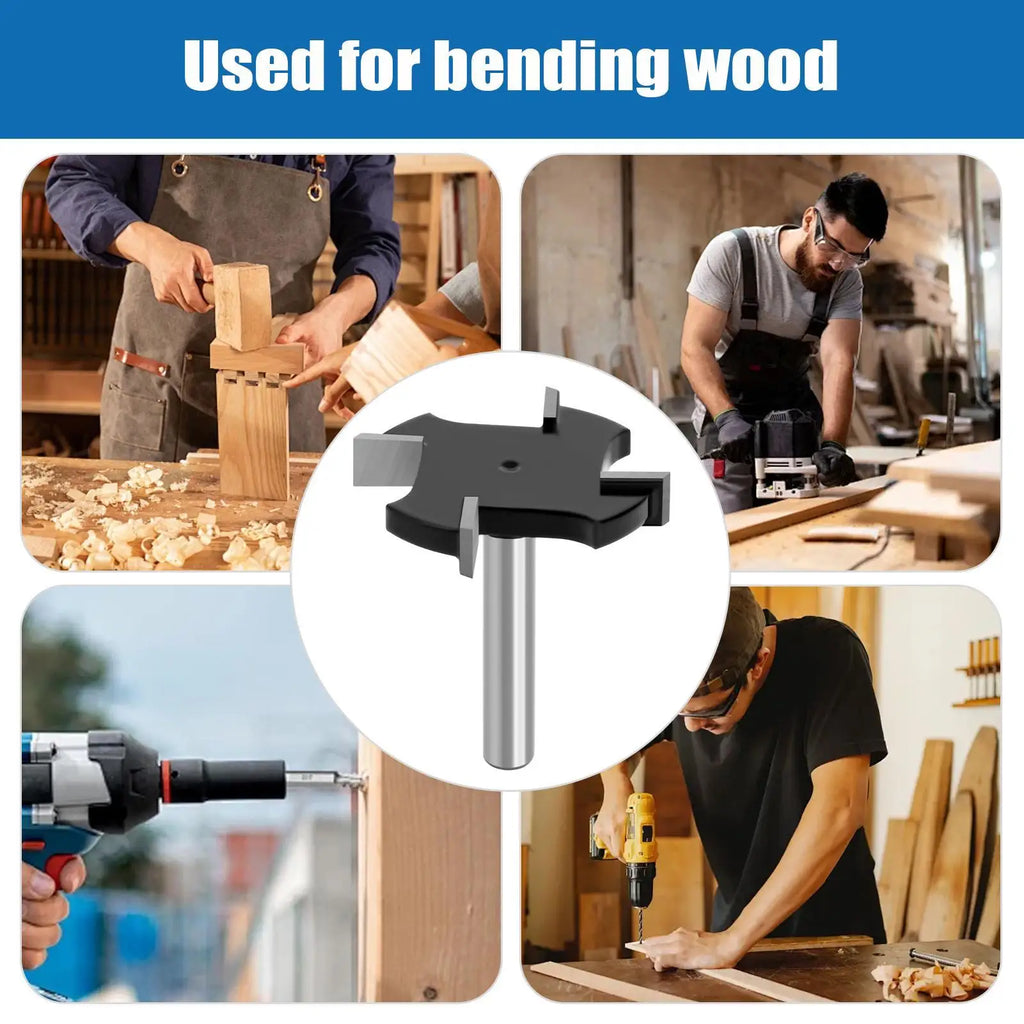 Spoilboard Surfacing Router Bit 1 Shank Wood Milling Cutter 4 Flutes