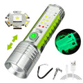 ESMARTER 30W Zoomable LED Flashlight – Type-C Rechargeable, 8 Modes