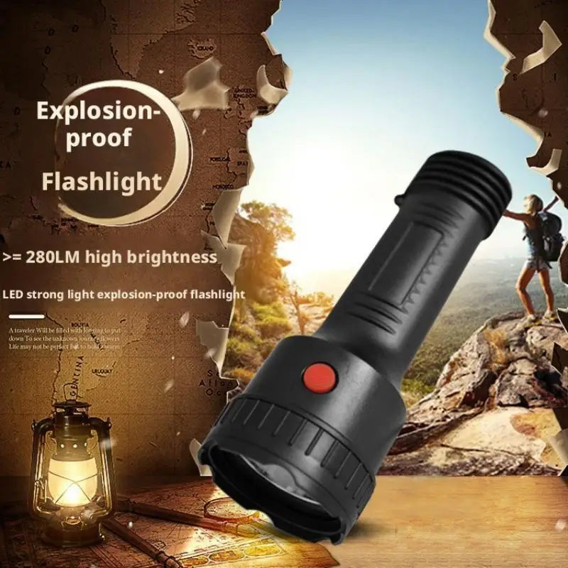 SHINEKNOT 75W Rechargeable LED Flashlight – IP67 Waterproof, 500m Rechargeable Flashlight Zpaxo