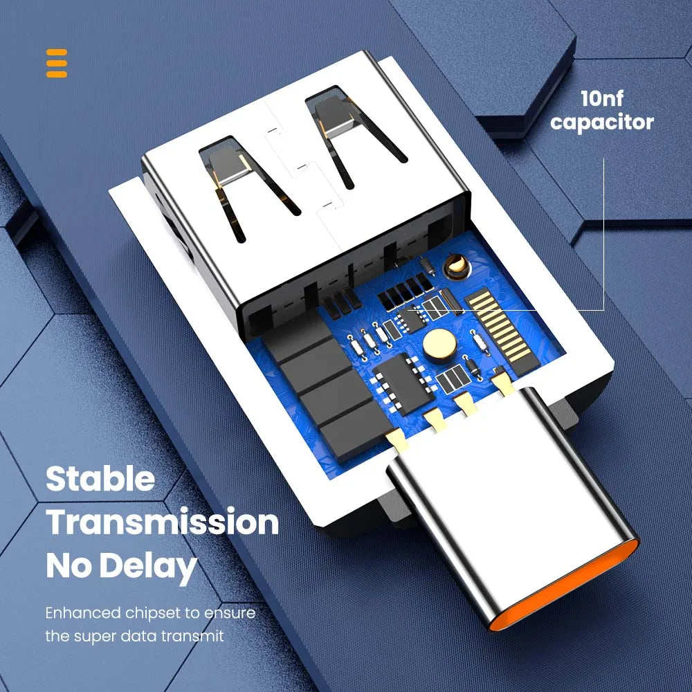 10A USB C OTG Adapter Converter 3 0 240W Laptop Xiaomi Macbook