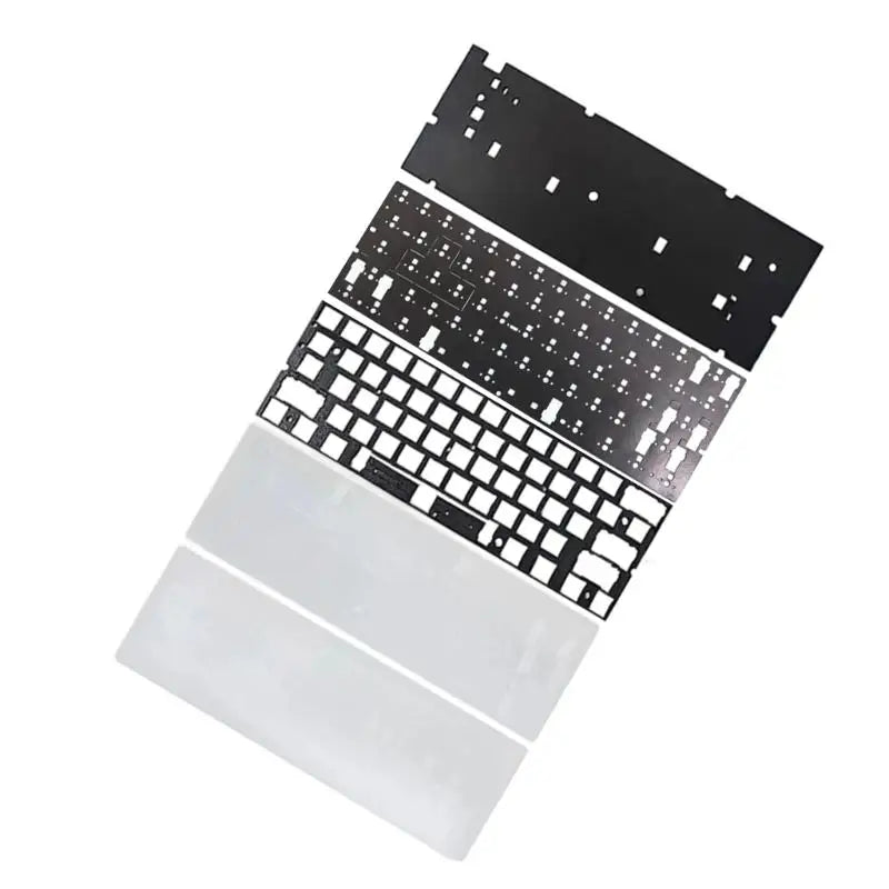 652F Keyboards Positioning Board Plate Sound Optimization For 60% Keyboards Enhances Acoustic Quality And Typing Experience Zpaxo