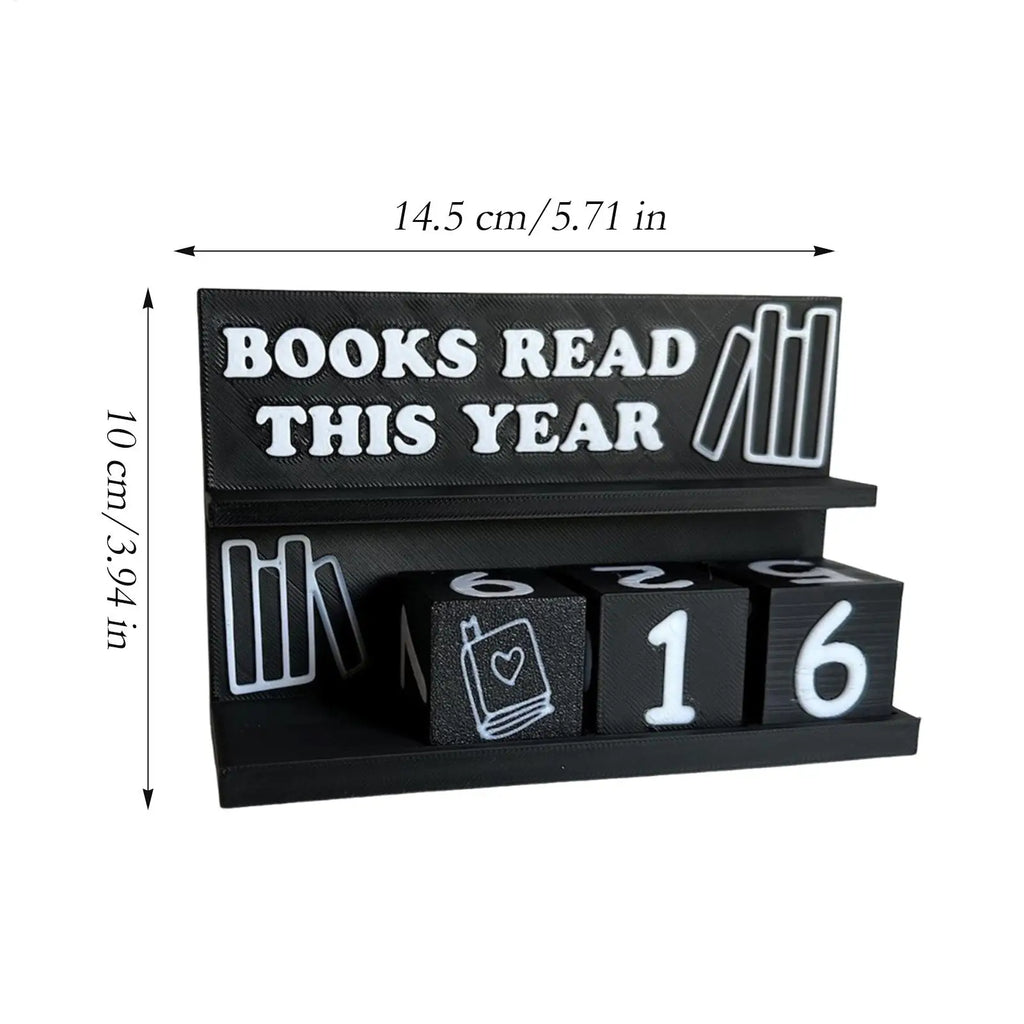 Book Reading Counter Modern Tracking Sign Classroom Library Bedside