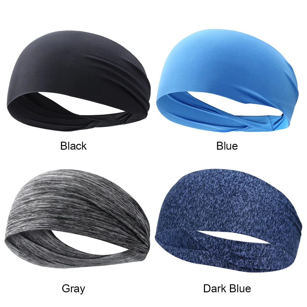 Sweat Absorption Headdress Quick Dry Running Head Band Anti-slip