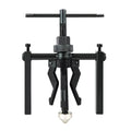 3-Jaw Design Car Inner Bearing Puller Labor-saving Carbon Steel Pilot Bearings Remover Easy To Use High Hardness Zpaxo Black-S