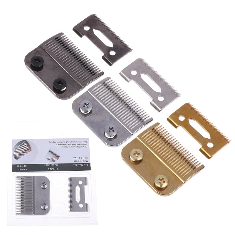 Professional Replacement 2-Hole Clipper Blade Compatible Cordless Zpaxo