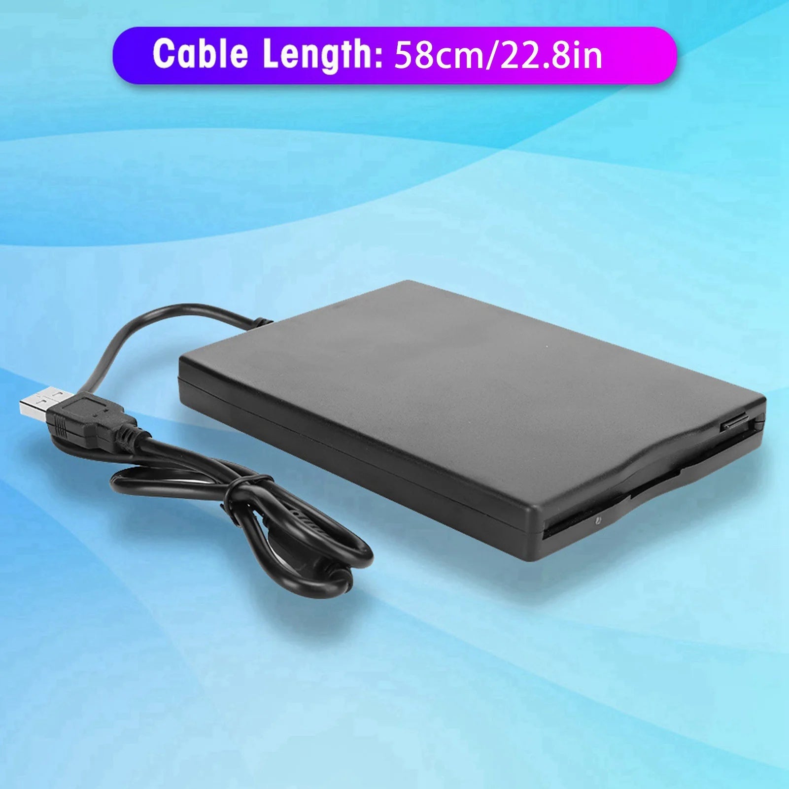External Floppy Drive Disk Portable 3 5 Inch Card Reader Computer