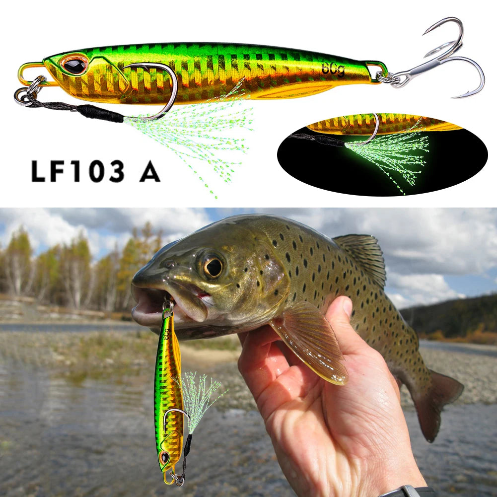 Luminous Artificial Lures Realistic Fishing Bait Simulation Squid