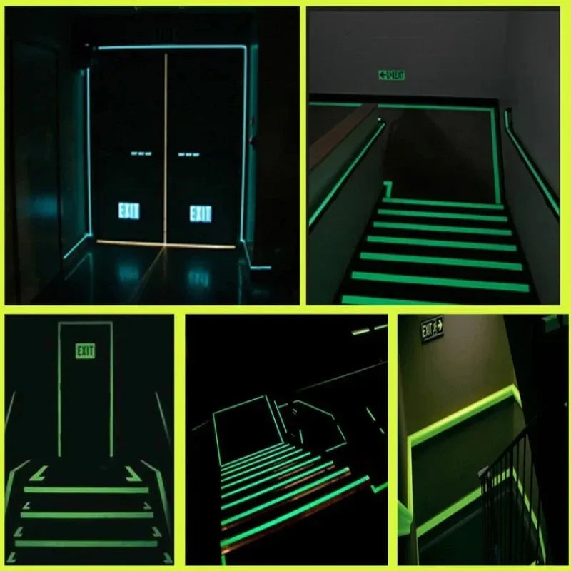 Waterproof Visibility Neon Strip Glow-in-the-dark Safety Decoration