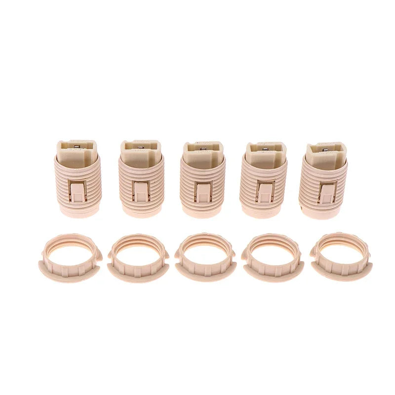 G9 Lamp Holder Ring Bases Socket Plastic Shell Ceramic M10 Bracket Zpaxo