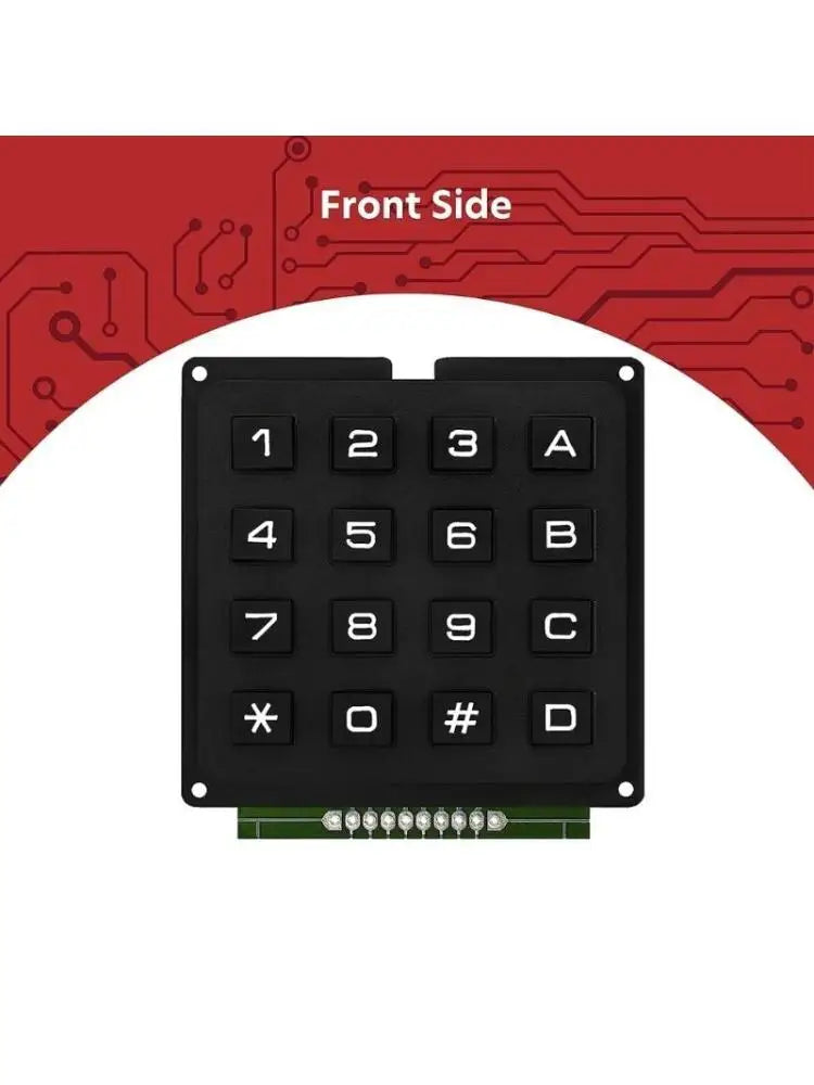 652F DIY Electronic 16 Matrixes Array/Keyboard Membrane Button Keypad Zpaxo