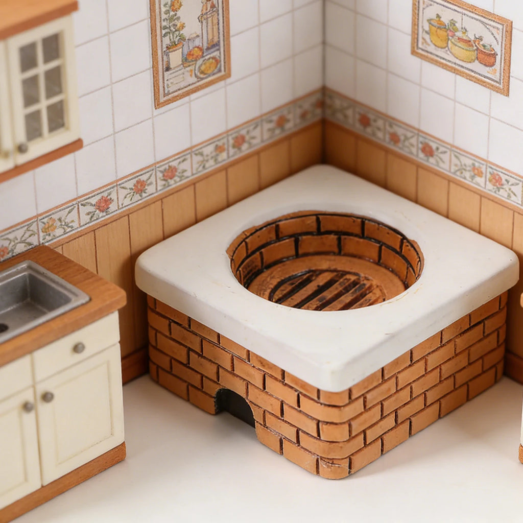 3-Pack Mini Resin Kitchen Pots with Lids – Dollhouse Cookware