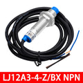 LJ12A3-4-Z BX Inductive Proximity Sensor Detection Switch NPN DC Zpaxo LJ12A3 4 ZBX