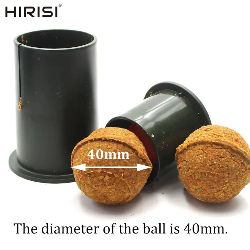 Hirisi Fishing Bait Ball Shaper, Groundbait Ball Maker, Easy-to-Use Fishing Bait Making Tool, 40mm, 1Piece Zpaxo