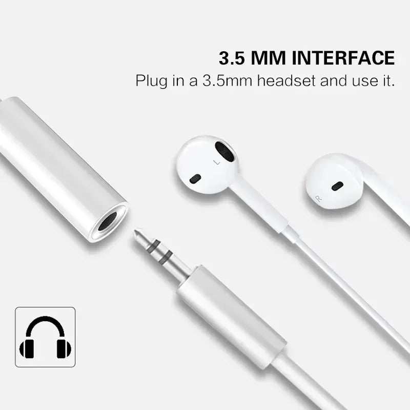 USB-C to 3.5mm Audio Adapter for iPhone 17 16 15 – HiFi