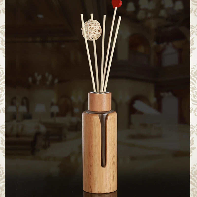 10/20/50pcs Natural DIY Wood Stickes Handmade Extra Thick Rattan Aromatherapy Diffuser Refill Sticks Woodworking Rattan Stick Zpaxo
