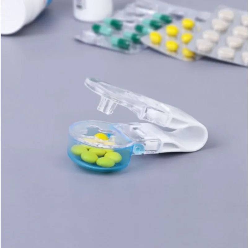 Portable Pill Taker Remover Medicine Box Household Gadgets Tablets
