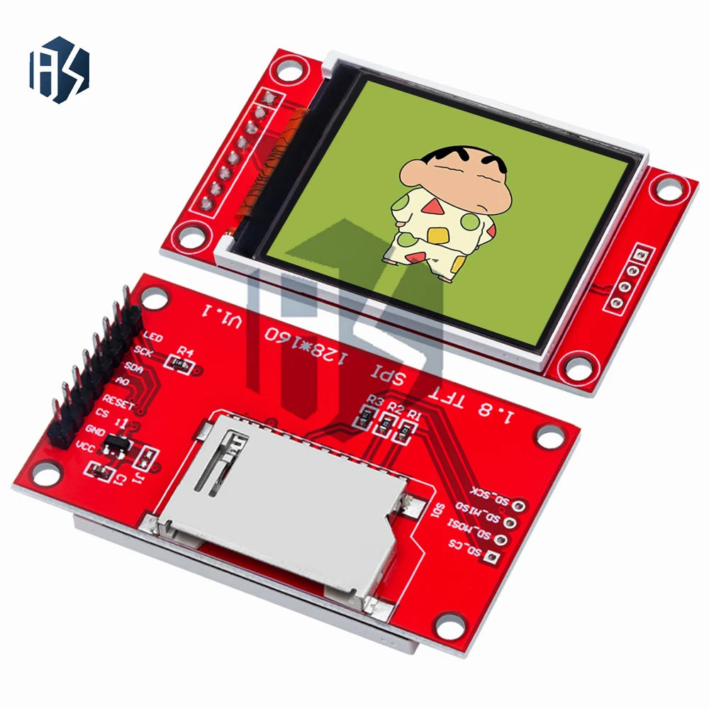 TFT LCD Module Screen SPI Serial 51 Drivers 4 IO Driver Resolution Zpaxo