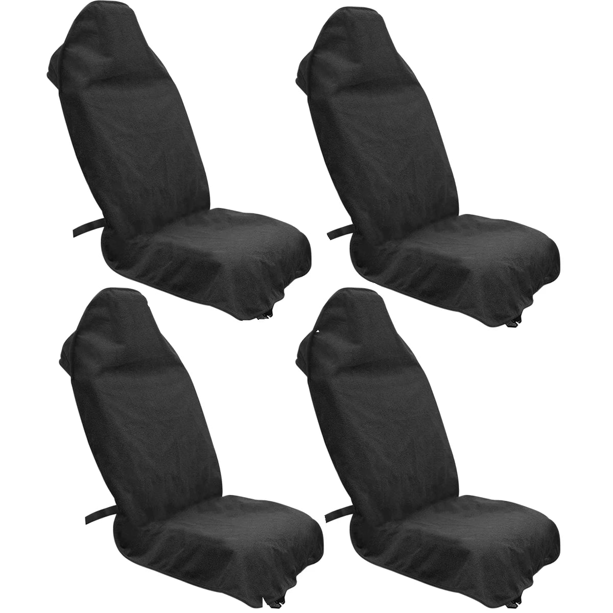 2/4PCS Car Seat Protective Cover Antifouling Car Seat Towel Protector with Adjustable Elastic Strap Non-slip Breathable 29.5*56" Zpaxo 4PCS