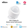 eWeLink ZigBee3.0 Motion Sensor PIR IR Automation Human Body Infrared Detector Wireless Security Mini Tuya SmartLife Home Alexa Zpaxo 4PCS China Mainland