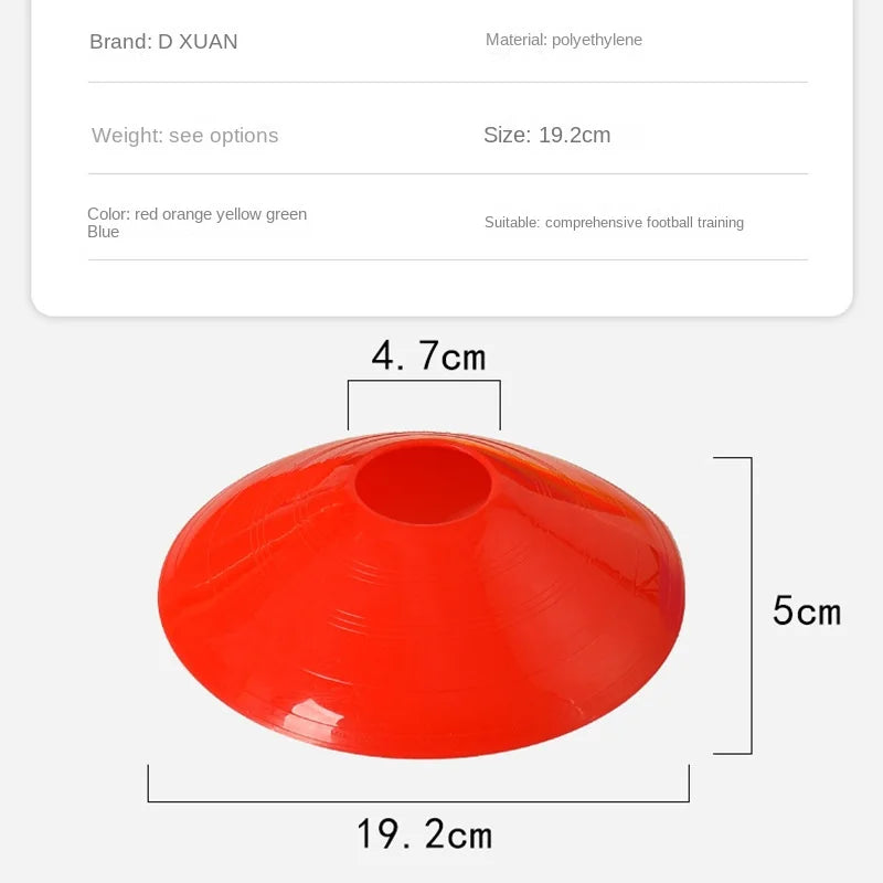 Soccer Football Training Marking Discs & Obstacle Plates