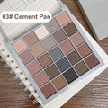 25Color Professional Eyeshadow Palette Eye Glitter Long Lasting Eye Shadow Pallet Korean Makeup Palette Eye Shadow for Beginner Zpaxo 03