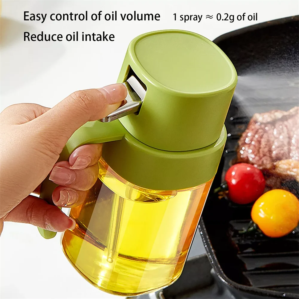 Oil Spray Bottle Atomizing Dispenser Pot Air Frying Pan Kitchen Zpaxo