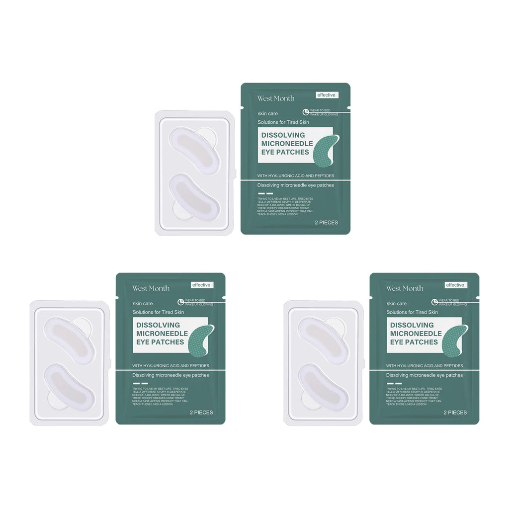 Hyaluronic Acid Microneedle Eye Patches – Anti-Aging Hydrogel Microneedle Eye Patches Zpaxo 6pieces
