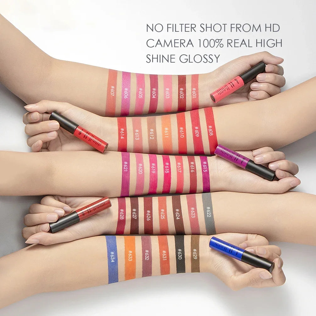 QIbest matte non-stick cup non-fading lip gloss, matte liquid lipstick Zpaxo