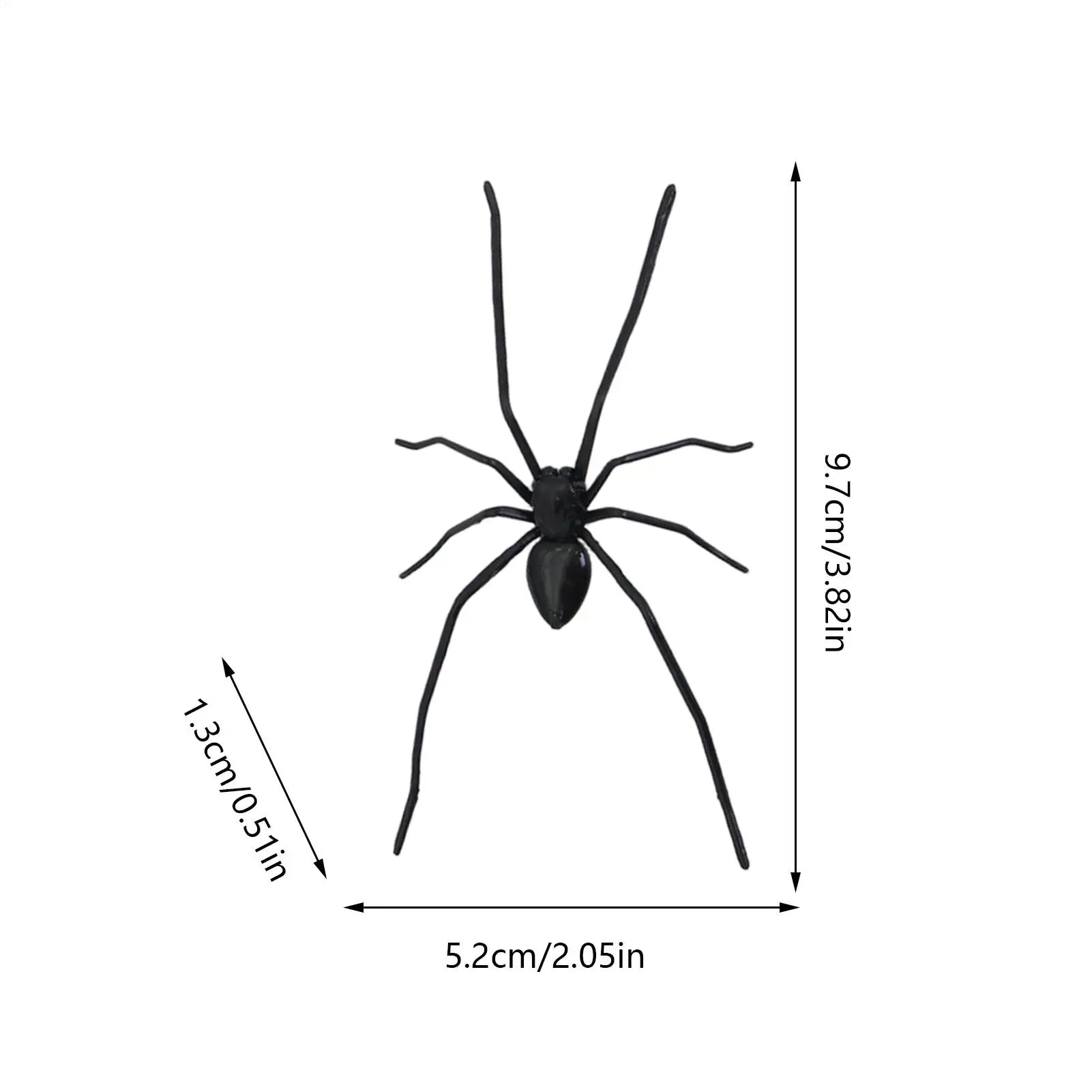 Spider Magnets Fridge 6 Scary Prank Decoration Small Refrigerator