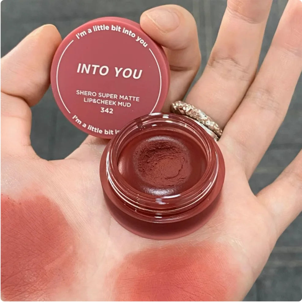 Into You Shero Matte Lip Check Mud Canned Velvet Long Lasting Glaze Zpaxo
