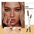 Dual Headed Freckle Pen Waterproof Sweat Proof Anti Smudging Quick