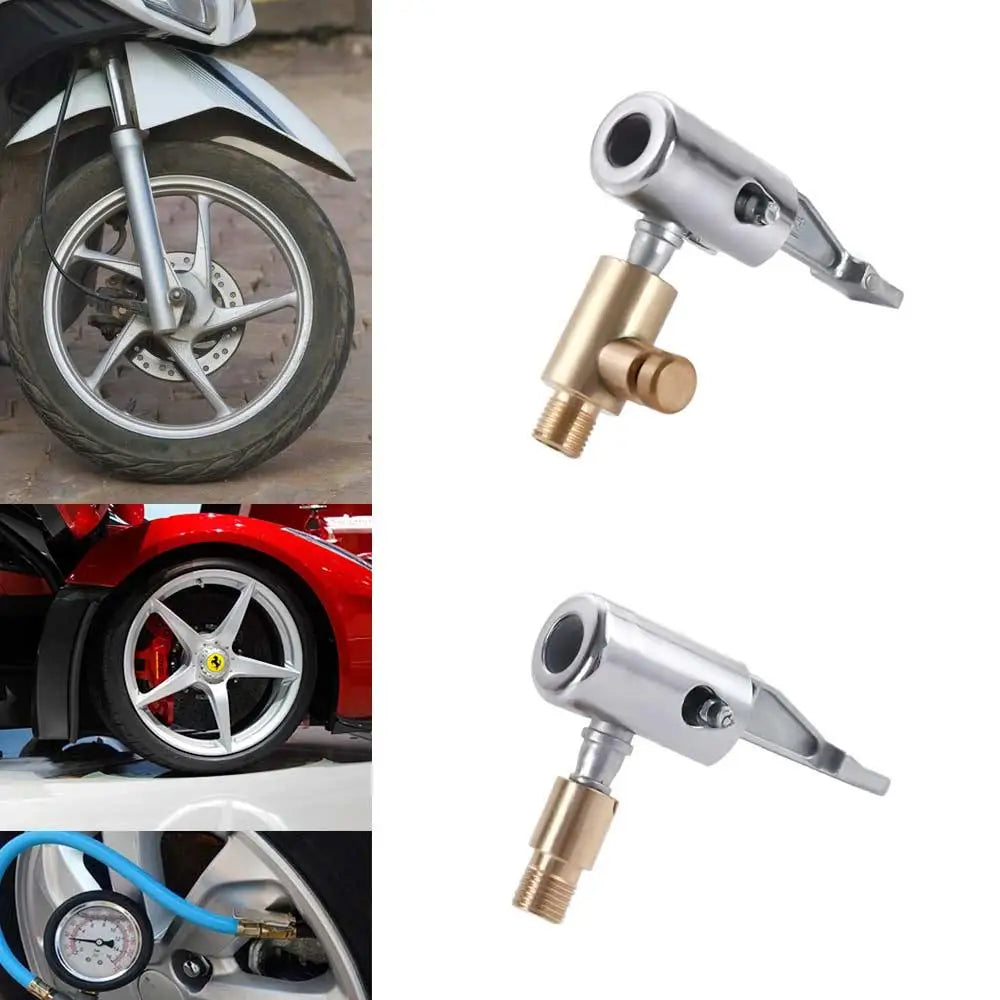Parts Tyre Inflator Clip Pump Valve Connector Inflatable Car Tire Air Zpaxo